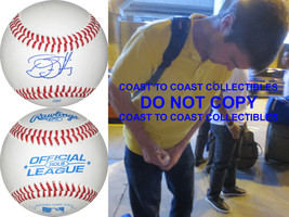 Bubba Starling Kansas City Royals signed autographed baseball COA exact proof - £50.59 GBP