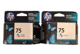 HP 75 Ink Cartridge Tri-Color (Pack of 2) - £17.35 GBP