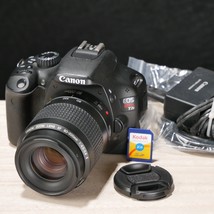 Canon EOS Rebel T2i 18MP DSLR Camera Kit W 80-200mm Lens *TESTED* - $136.57