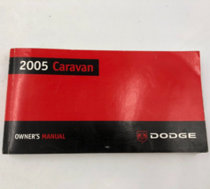 2005 Dodge Caravan Owners Manual Handbook Case Only OEM L04B41028 - $26.99