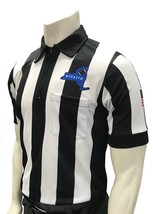 SMITTY | USA109NY | 2 1/4&quot; Stripes | New York | Football Short Sleeve Sh... - £43.24 GBP