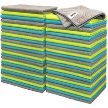 Microfiber Cleaning Cloth - Pack Of 50, Multi-Functional Cleaning Towels... - £35.11 GBP