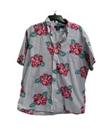 Ralph Lauren Mens Size XL Button Up Shirt Seersucker Floral Classic Fit ... - £35.19 GBP