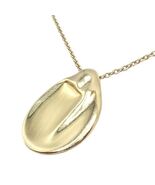 Tiffany &amp; Co Peretti 18k Yellow Gold Madonna Medium Pendant Chain Necklace - $40,154.90 MXN