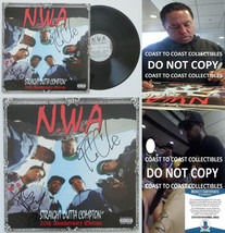 Ice Cube, DJ Yella signed NWA Straight Outta Compton album Proof Beckett COA - £435.24 GBP