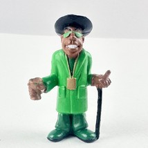 Vintage 2005 Lil Homies Series 8 #258 Mac Daddy Green Figure 1.75&quot; Tall 1/32 - £12.50 GBP