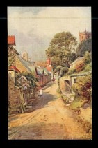 Vintage Souvenir Postcard The Village Berrynarbor Ilfracombe Devon England - £9.83 GBP