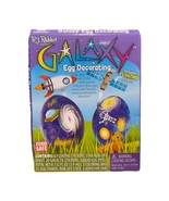 Galaxy Easter Egg Decorating Kit Multicolor Galactic Floating Stickers S... - $10.88