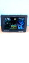 Wireless Forecast Station Display Animated Colorful Icons LaCrosse Black - £25.11 GBP