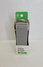 GAIAM 6’ Cotton Yoga Strap - Grey - NEW - £5.66 GBP