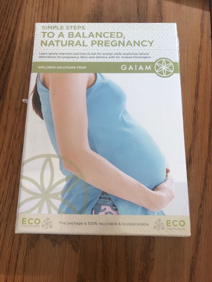 Simple Steps to a Balanced Natural Pregnancy  DVD GAIAM Ships N 24h