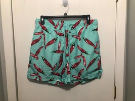 NEW Jake Austin Spicy Red Chili Peppers Swim Trunks SZ Medium - £7.78 GBP