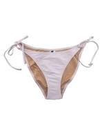 J Crew Bikini Bottoms Pink Cheeky Curved Ribbed String Size Large BE805 ... - €11,60 EUR