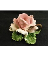 Vintage Capodimonte Single Candle Holder Made in Italy - $29.93