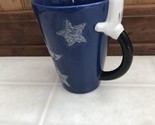 Disneyland Parks Coffee Cup Mug w/ Mickey Mouse Hand Arm Handle 2013 - $32.71