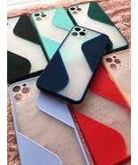 For iPhone 11 pro pro max plastic rubber colors case modern and fancy - £6.09 GBP+