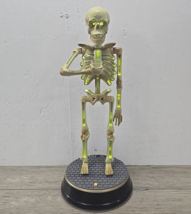 Vintage Gemmy Talking Singing Animated Illuminated 19&quot; Skeleton - Tested &amp; Works - £101.29 GBP