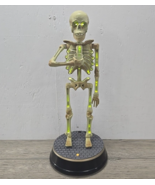 Vintage Gemmy Talking Singing Animated Illuminated 19&quot; Skeleton - Tested... - £101.78 GBP