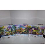ABRAHAM HUNTER CRAZ ART 1000 PC. EACH PUZZLE 3 BOXES 2020 NEW - $26.89