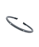 Caravan Cord Head Band With Stone Silver + Cord - £7.77 GBP