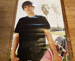 Vintage 2010 Justin Bieber skateboard full size poster 22.5 x 34 NEW Old... - £14.19 GBP