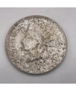 Vintage Indian Head Penny 1877 Metal Wall Hanging - £18.56 GBP