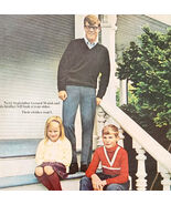 1966 Chemstrand No Iron Acrilan Clothes Advertisement Vintage Clothing D... - €8,59 EUR