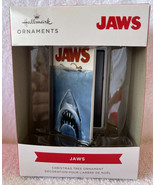 Hallmark 2021 JAWS VCR VHS Tape Movie Box Ornament Shark Universal Chris... - £18.73 GBP