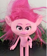 DreamWorks Trolls Pink Doll Hasbro C-029A 2019 DWA LLC 6&quot; No Accessories - £5.66 GBP