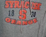 Syracuse 1870 S Orange Lettering Gray Collegiate Sweatshirt Size Adult L... - £15.95 GBP