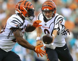 Joe Burrow Joe Mixon Signed Photo 8X10 Rp Autographed Picture Bengals ! - £15.97 GBP