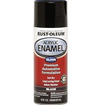 Rust-Oleum Automotive 253365 12-Ounce Acrylic Lacquer Spray, Black Gloss - $184.35 MXN