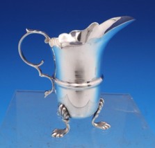Levi and Salaman English Estate Sterling Silver Creamer with Shell Feet (#7934) - £109.99 GBP