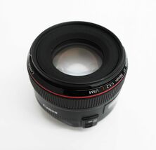 Canon EF 50mm f/1.2L USM Standard Lens - Black image 2