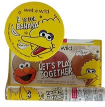 Sesame Street x Wet N Wild Big Bird  Powder + Lip Gloss + Complexion Tri... - £24.14 GBP