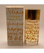 HAPPY TO BE By Clinique 3.4 oz For WOMEN Eau De Parfum Spray RARE ~ As P... - $188.00