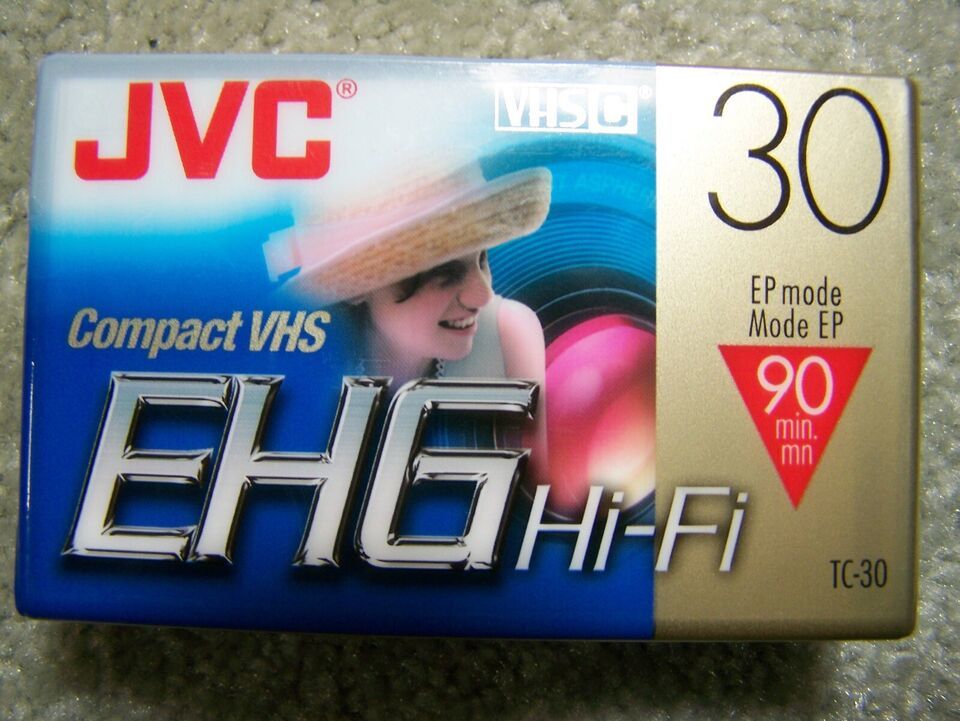 VHS-C Cassettes - JVC Brand (7 new - 5 shown) w/ 2 used blank Item image 4