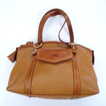 Vintage Dooney Bourke Britannique Fauve Cuir Porte-Monnaie Sac Tous Temps Poche - £37.50 GBP