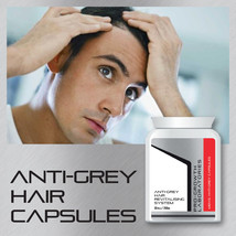 PRO-GROWTH Mens ANTI-GREY Pill Hair Revitalising System No Grey Hair Tablets - £26.62 GBP