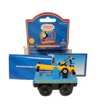 Thomas &amp; Friends Wooden Railway Handcar Blue 2001 NEW Open Box - £27.33 GBP