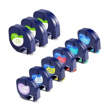 3 White + 6 Multi-Color Compatible With Dymo Letratag Label Maker Refills For Dy - $44.99