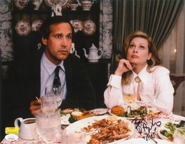 Chevy Chase / Beverly D&#39;Angelo Autographed Christmas Vacation 11x14 Photo JSA - £237.73 GBP
