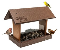 Classic Mini Bird Feeder - 4 Season All Weather Hanging Seed House Usa Handmade - £63.92 GBP+