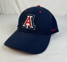 Vintage Nike Hat Arizona Wildcats Adjustable Cap Navy Blue NCAA College - £20.29 GBP