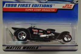 Hot Wheels 1998 First Editions 22 Super Comp Dragster Car 18840 655 5SP New - $3.51