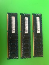 Hynix 12GB (3x4GB) PC3L-10600R DDR3-1333 ECC Server Memory HMT351R7CFR4A-H9 - £20.71 GBP