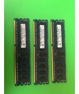 Hynix 12GB (3x4GB) PC3L-10600R DDR3-1333 ECC Server Memory HMT351R7CFR4A-H9 - £20.44 GBP