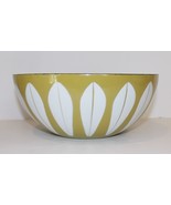 VINTAGE MID CENTURY MODERN CATHERINEHOLM NORWAY LOTUS GREEN ENAMELWARE 8... - $2,351.90 MXN