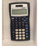 Texas Instruments TI-30X IIS Black Nice, Working Condition *Pre-Owned/No... - $246.15 MXN