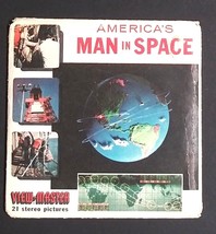 America&#39;s Man in Space Sawyer&#39;s View-Master Reel Set 1962 B 657 (3 Reels &amp; Book) - £15.66 GBP
